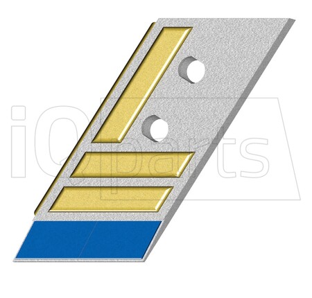 Reversible Point KVERNELAND 063090 L DIAMOND / HARDFACE Diamant