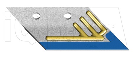 Лемех предплужникa KVERNELAND 056873VDH R 12MM RH DIAMOND / HARDFACE Diamant