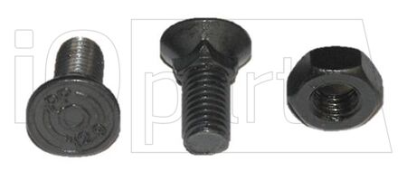 Болт SCHRAUBEN B-1025 DIN608-12.9 M10x25Mu 