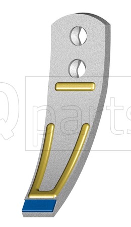 Punta de Reja PÖTTINGER 976 250 027 80x15x302mm DIAMOND / HARDFACE Diamant