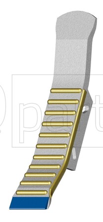 Cultivator Point MASCHIO GASPARDO R17820731 DIAMOND / HARDFACE Diamant