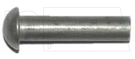 HALBRUNDNIET 7X30  DIN124