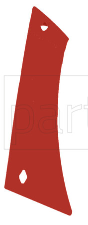 Wearing part - Moulboard - Front part VOGEL & NOOT PK400103BP R UN400 