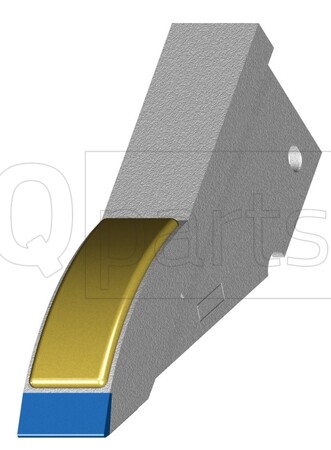 Cultivator Point CASE 87460071DH ECOLOTIGER DIAMOND / HARDFACE Diamant