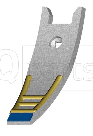 [CH000032DH] Punta de Reja HORSCH 0031 0984 80x15 DIAMOND / HARDFACE Diamant