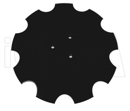 [CH000039] Disc HORSCH 2324 6102 460x4 Notched 