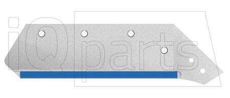 [CK000037VD] Лемех под долото KVERNELAND 073004VD R 12MM  RH DIAMOND Diamant