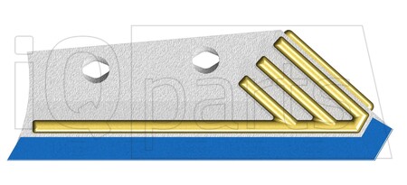 [CK300001VDH] Skim Point KUHN 631102VDH R 12MM RH DIAMOND / HARDFACE Diamant