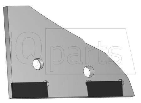 [CK300078VD] Landside top KUHN 761 106 R 12MM  DIAMOND Diamant