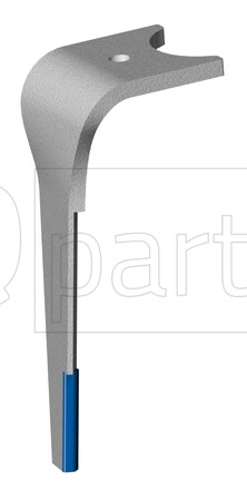 [CK300145D] Cutit grapa rotativa KUHN K2500090D L DIAMOND Diamant