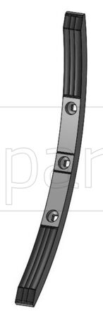 [CK410021H] Soc double coeur KÖCKERLING 506068 40x20x600  HARDFACE Hardface
