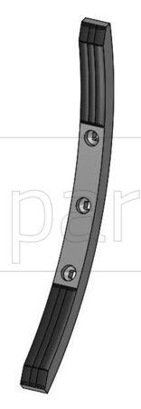 [CK410025H] WENDESCHARE 915376  45x25x600  HARDFACE KÖCKERLING