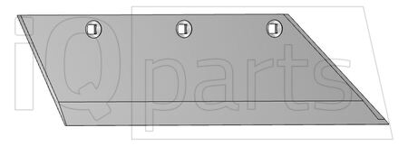 [CL100097H] Wing LEMKEN 335 2234 R 150x11  HARDFACE Hardface