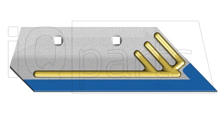 [CL100100VDH] DUE-SCHAR 336 3710VDH  S270 12MM DIAMANT/HARDFACE  RE LEMKEN