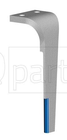 [CL100224D] Dent de herse LEMKEN 3377022D R RH DIAMOND Diamant