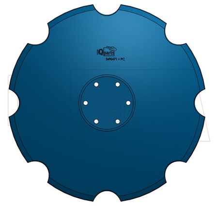 [CL100230] Talerz kroju LEMKEN 3490471 D465x5x40 LK100 