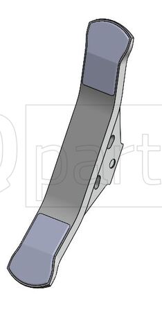 [CM300021H] TIEFGRUBBERSCHARE R17220280H HARDFACE MASCHIO