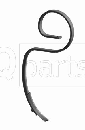 [CU100004] ZINKEN MIT SCHARE 32X12X550 (160X370)