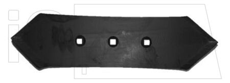 [CD200002] Cultivator Point DAL-BO 76261 120x10x450 LA80 